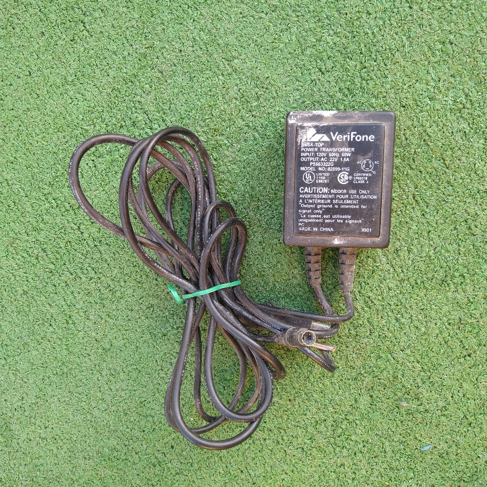 Verifone PS663322G Desk-top Power Transformer 02099-11G Adapter 22V 1.5A *TESTED